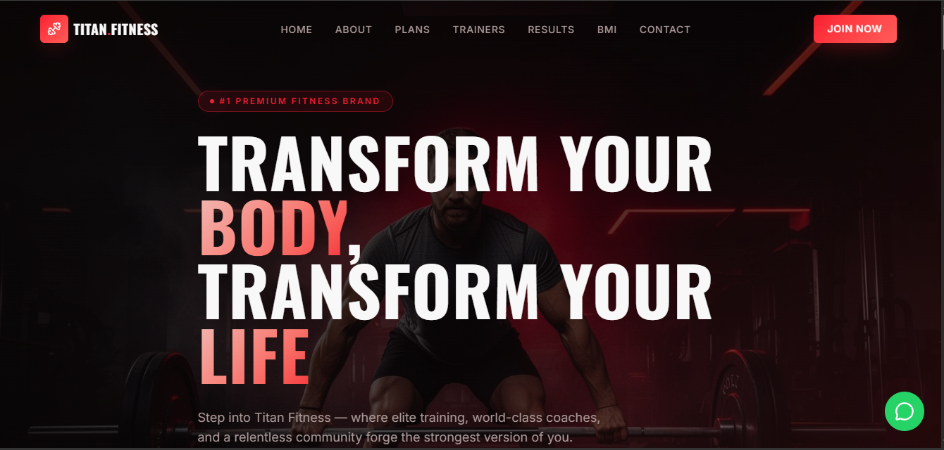 🏋️ Fitness Gym interface view 1